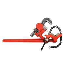 Ridgid 31385 33″ Compound Leverage Wrench, 6″ Pipe Capacity, Red