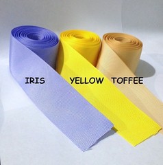 3/8″, 5/8″, 7/8″, 1.5″ Grosgrain Ribbon 5 Yards of 1 Color Solid Bulk Wholesale