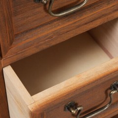 5 Drawers Dresser Wooden Storage Dressers Chests of Drawers for Bedroom Home