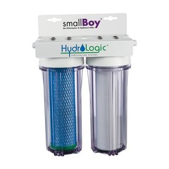 NEW Hydro-Logic Small Boy De-Chlorinator with KDF85 Catalytic Carbon Filter