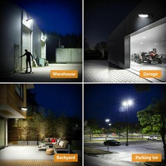 100W LED Barn Yard Street Outdoor Garden Security Light Dusk to Dawn Flood Light