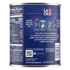 (7 pack) La Choy Chop Suey Vegetables, Chinese Mixed Vegetables, 28 oz Can