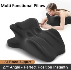 Sweet Spot Couple Pillow Couple Pillow Hip Pad Wedge Pillow Memory Foam 27°Angle