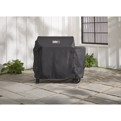 Genuine Weber Searwood 600/XL Premium Pellet Grill Cover Weatherproof New