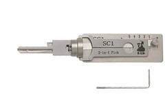 Original 2-in-1 Lishi Tool SC4 for Schlage & Kwikset 6 pin locks US seller