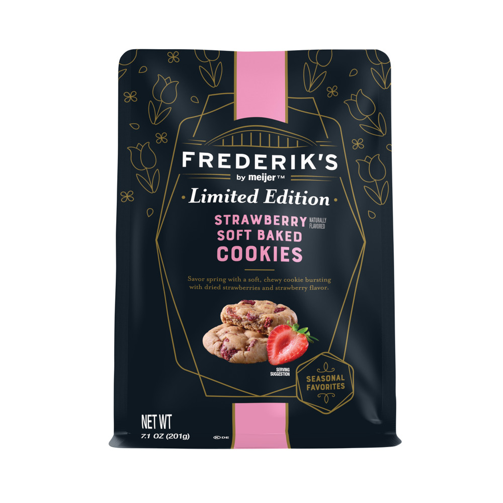 FREDERIKS BY MEIJER Frederik’s Cookies Strawberry 7.1oz bb 7-18-26
