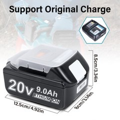 2 PACK 9.0 AH Lithium Battery For Makita 18V BL1830 BL1850 BL1860 BL1860B