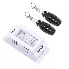 Motor Wireless Remote 12V Switch 2 Channel RF433MHz Universal Remote Control qq