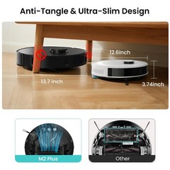 Lefant M2L Plus 7000Pa Robot Vacuum Cleaner Self-Emptying 2.4G/5G Smart Sweeper