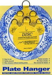Disc Adhesive Plate Hangers Small Assorted Set of 2×1.25″, 2×2″, and 2×3″