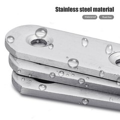 Stainless Steel L-Shaped Bracket Corner Brace 1.5in 90 Degree Angle Corner Lot
