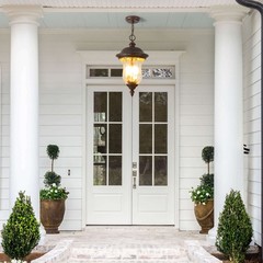19″ Outdoor Pendant Light Waterproof Vintage Porch Hanging Lantern Patio Fixture