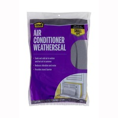 02006 1-1/4 in x 42 in Gray Foam Window Seal Strip – Air Conditioner Window S…