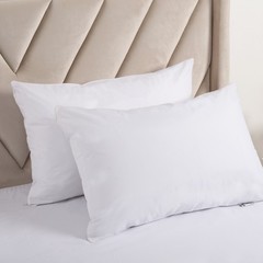 4 Pack of Pillow Protectors With Zipper Queen Size Effective Dust Protector