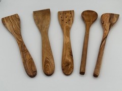olive wood kitchen utensils
