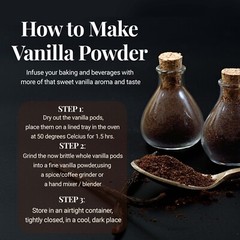 Whole Vanilla Beans, Grade A Vanilla Pods, Vanilla Beans for Making Extract