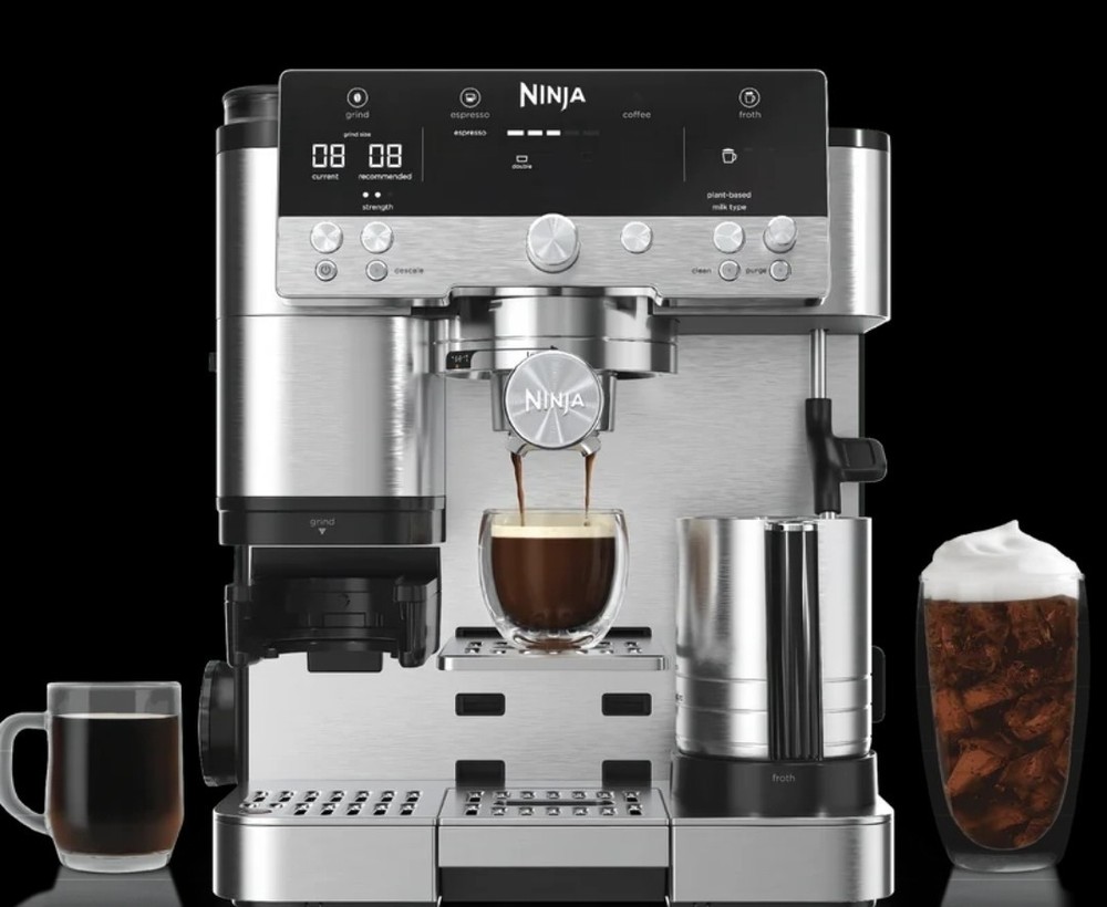 Ninja Espresso Machine Luxe Café Premier Series Drip Coffee Maker StainlessSteel