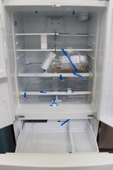 GE GFE26JGMWW 36″ White 25.6 Cu. Ft. French Door Refrigerator NOB #155405