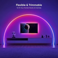 Nanoleaf Essentials Matter HD Multicolor Lightstrip (16.4ft) – Smart RGBIC LED S