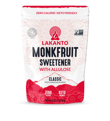 Lakanto Classic Monk Fruit Sweetener with Allulose, 1 lb, 1 Count