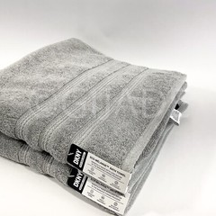 DKNY Eco-Melange Gray 30 In x 58 In Towels 2Pc Bath New