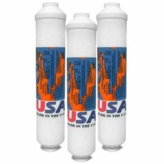 Omnipure in-line T-33 Chlorine Taste and Odor Filter CL10RO, 3-Pack 1/4″ Female