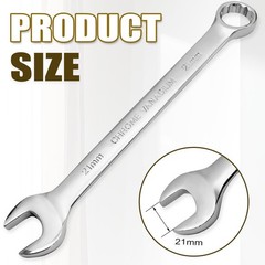 21mm Metric Wrench Industrial Combination 12Point Chrome Vanadium Gear Tool