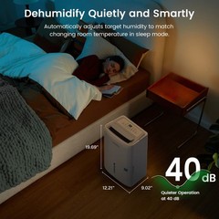 30/80/ 120/ 150 Pint Energy Star Dehumidifier For Home, Basement & Large Space