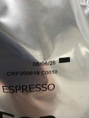 Starbucks Espresso 5 Lb Bag 9/26 Sealed New Whole Beans Fresh