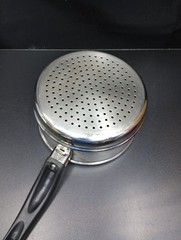 Vtg Revere Ware stainless 2 Qt Double Boiler Steamer Sauce pot