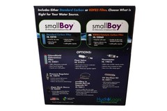 NEW Hydro-Logic Small Boy De-Chlorinator with KDF85 Catalytic Carbon Filter