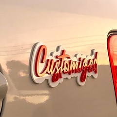 Custom Car Name Emblem Badge – Customized Text Names