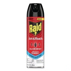 Raid Outdoor Ant & Roach Killer, Fresh Scent, 17.5-oz Each 6 Cans