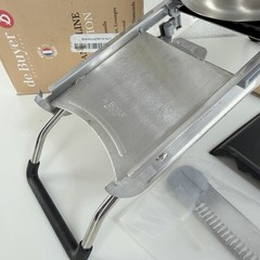 de Buyer La Mandoline Revolution Food Slicer Interchangeable Blades Incomplete