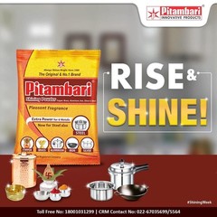 Pitambari Shining Powder for Copper Brass Aluminium Iron Silver BUY 3 GET 1 FREE