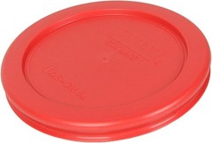 Pyrex Replacement Lid for 1 Cup 236 ml Red Storage Cover 4″ 7202-PC 4 Pack NEW!