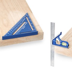 WORKPRO Rafter Square and Combination Square Tool Set Rafter Square Layout Tool