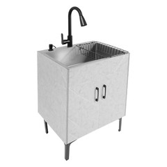 Multi-Function Modern Sink Cabinet Set For Home Kitchen Commercial Restaurant