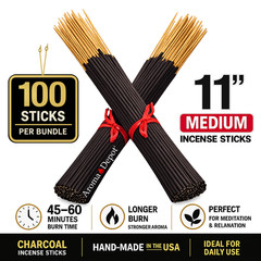 Incense Sticks 11″ Sage Bulk Hand Dipped Charcoal Wholesale Home Fragrance