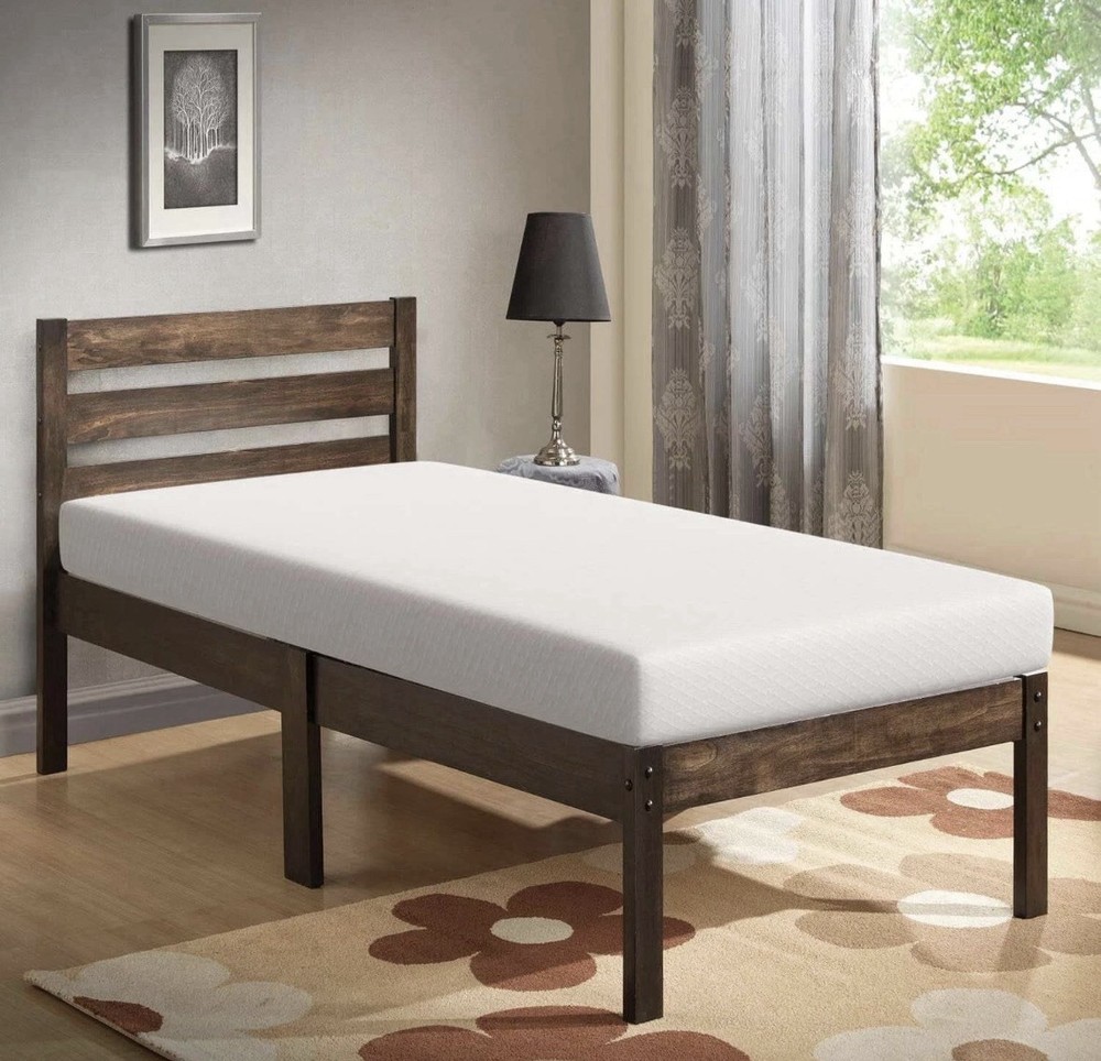 6 inch Memory Gel Memory Foam Mattress Twin Size Cool Medium Firm Sleep