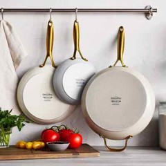 Nice In Box GreenPan Jewel Pro Ceramic Non-Stick 3-piece Fry Pan Set