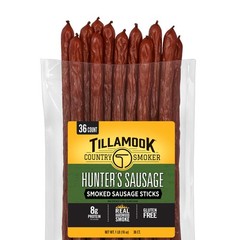 Tillamook Country Smoker 16 Ounce (Pack of 1), Hunter’s Sausage Smoked Sticks