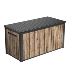 Keter Signature Collection 170 Gal. Deck Box for Indoor/Outdoor Storage