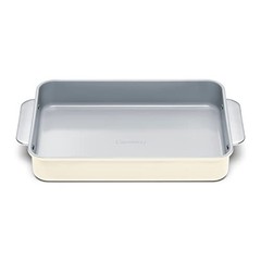 Caraway Non-Stick Ceramic 9”x13” – Naturally Slick Ceramic Rectangle Pan Cream