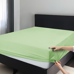 1800 Deep Pocket Fitted Sheet Queen King Fully Elastic Fitted Sheets Bed Sheets