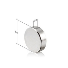 Lots 100 4mm X 2mm Neodymium Disc Strong Rare Earth N35 Small Fridge Magnets
