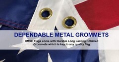 DMSE USA United States US Peace Flag 3X5 Ft Foot 100% Polyester 100D Flag UV …