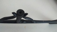 24” Aluminum wall mounted Weathervane Arrow.SOLD AS SHOWN.Complete with bracket