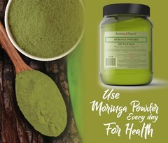Moringa Powder oleifera Leaf 100% Pure Natural Superfood Gluten Free Lot