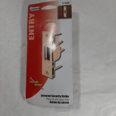 Prime Line High Security Box Strike 4.875 in. H x 1.25 in L Brass New
